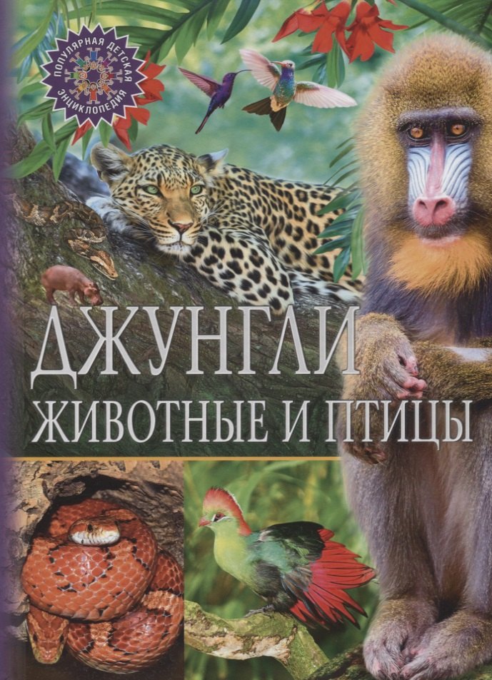 Джунгли.Животные и птицы