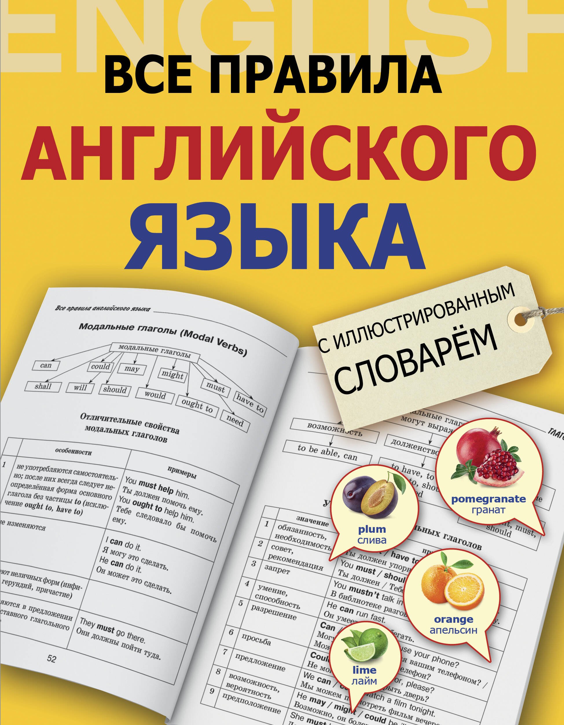 Все правила английского языка с иллюстрированным словарём